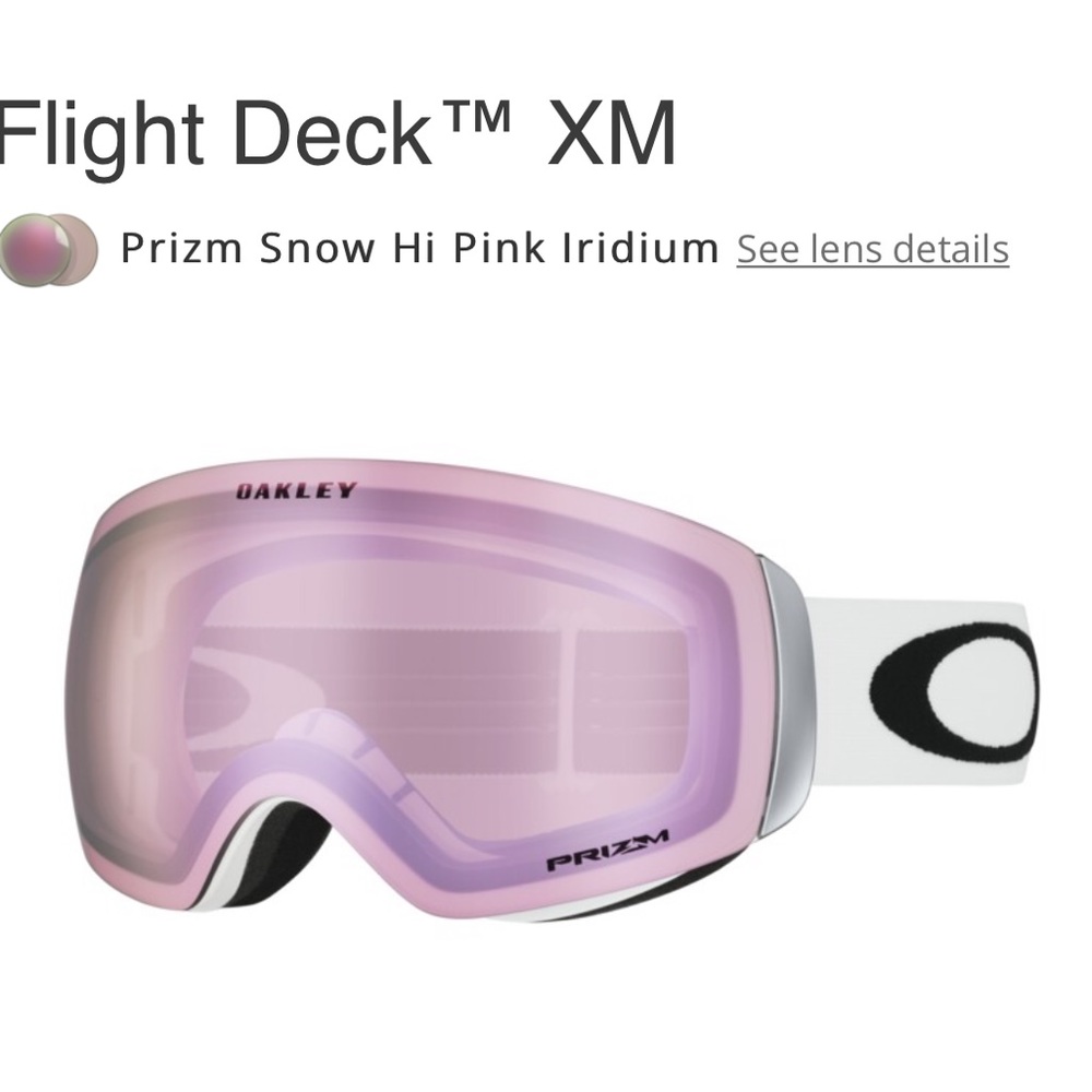 Oakley Flight Deck XM snow goggles - PRIZM Hi-Pink